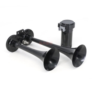 Kit <span class=keywords><strong>de</strong></span> Bocina <span class=keywords><strong>de</strong></span> Aire <span class=keywords><strong>de</strong></span> 12V con Doble <span class=keywords><strong>Trompeta</strong></span> y Compresor, 130dB, Bocina <span class=keywords><strong>de</strong></span> Tren Impermeable para Camión, Auto, SUV - Product Image 3