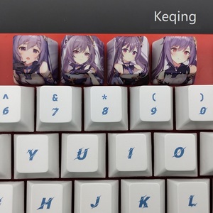 คีย์บอร์ด <span class=keywords><strong>Genshin</strong></span> อิมแพ็ค R4 OEM,ปรับความสูงได้5ด้าน PBT 4ชิ้น - Product Image 2