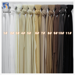 YX442-4 disesuaikan Multi Warna spandeks elastis kain Tule 4-cara daya jaring jaring lebar untuk pakaian olahraga dan pakaian Lingerie - Product Image 6