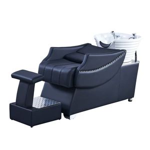Hair salon Semi-reclining ceramic basin water-filling <b>bed</b> for beauty and hair care Hairdressing salon Hair cutting - Product Image 4