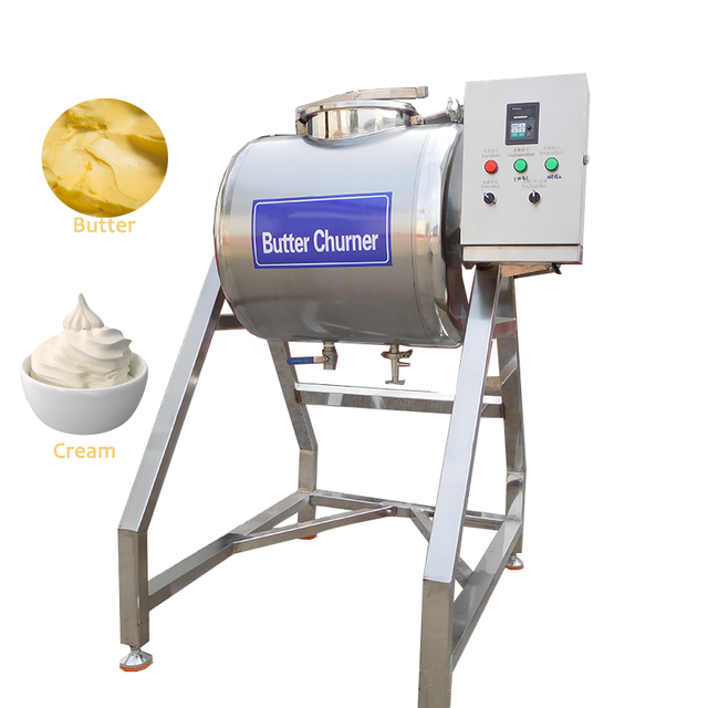 Electric Milk Cream Butter Churner Dairy Processing Machines