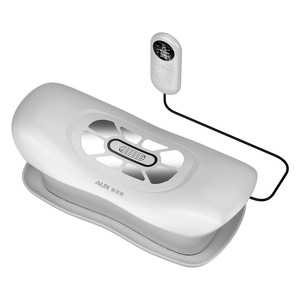 AUX Lumbar Massager With Pulse Traction <b>Heating</b> Lifting Function <b>USB</b> Rechargeable White - Product Image 2