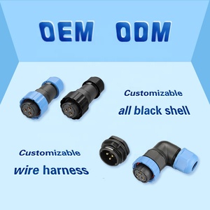 Jiancha SD loạt kết nối SD không thấm nước IP67 kết nối 2 3 4 5 6 <span class=keywords><strong>7</strong></span> pin nam cắm cáp Bảng điều khiển gắn kết ổ cắm - Product Image 4