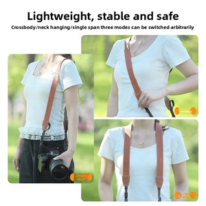 Dây đeo máy ảnh cá nhân hóa, bản rộng 3cm, có thể tháo rời, dành cho máy ảnh DSLR, kiểu dáng mỏng gọn, tiện dụng khi mang theo. - Product Image 2