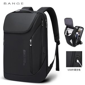 Bange Men's Business <b>Backpack</b> 15.6 Inch <b>Laptop</b> Travel With Usb Charging Port <b>For</b> Office Commute - Product Image 1
