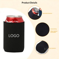 Manchon de tasse moderne et simple pour canettes de 12 oz, protecteur de canette de cola personnalisable, refroidisseur de canettes