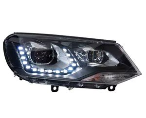 WELIFTRICH Phares LED améliorés en promotion, accessoires automobiles, feux de jour DRL pour Volkswagen Touareg 2011-2015, installation Plug and Play - Product Image 2