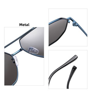 <span class=keywords><strong>Occhiali</strong></span> da sole da pilota polarizzati UV400 in nylon alla moda da uomo, in metallo, per attività all'aperto, pesca, ciclismo, guida - Vendita all'ingrosso - Product Image 4