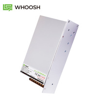 Fuente de Alimentación Industrial AC/DC Encapsulada WHOOSH HX-1000LRS-24/12 de 50W 12V 24V con 3 Años de Garantía