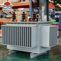 Transformateur de distribution triphasé immergé dans l'huile 10KV 630KVA 50KVA, prix usine, vente chaude