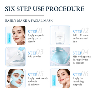 Kit Fiale da 2ml di Polvere Modellante Dermica Antiossidante Rassodante per Imperfezioni con Centella, Niacinamide e Ceramide per la Cura della Pelle Anti-Età - Product Image 5