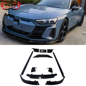 Kit Carrozzeria Stile F in Fibra di Carbonio Secca PU-Design per <span class=keywords><strong>Audi</strong></span> <span class=keywords><strong>E</strong></span>-TRON <span class=keywords><strong>GT</strong></span>: Labbro Anteriore, Presa d'Aria Anteriore, Minigonne Laterali, Diffusore Posteriore, Alettone - Vendita all'Ingrosso - Product Image 1