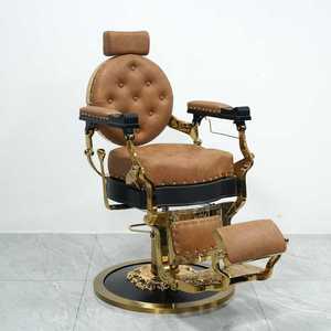 Sillón de Barbería Hidráulico Reclinable de Alta Resistencia, Silla de Estilismo Profesional para Salón con Base Grande y Alta Capacidad de Carga - Product Image 2