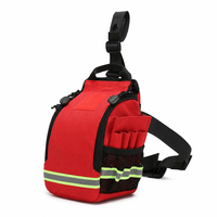 Sac de taille imperméable en Oxford 1000D avec bande réfléchissante pour le camping, la randonnée et les équipements de survie en plein air