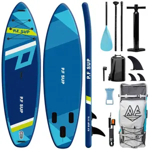 Hot Selling Surfboard Wakeboard 12 '2 ''Opblaasbare Stand Up Paddle Board Sup Watersport Lucht Opblaasbare Paddle Board