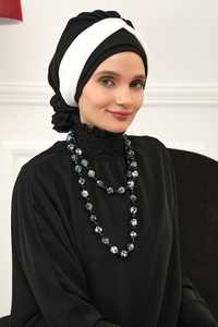 MOTIVE FORCE Vente en gros <span class=keywords><strong>de</strong></span> bonnets <span class=keywords><strong>de</strong></span> créateurs à la mode Turban brodé personnalisé arabe musulman Khimar Hijab instantané du Moyen-Orient - Product Image 3