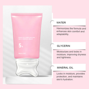 Crema de Cuello con Colágeno PDRN y Gua Sha 90g con Masajeador, Crema Reafirmante y Lifting para Piel Flácida, Cuidado para Reducir la Papada y Tensar la Línea de la Mandíbula - Product Image 4