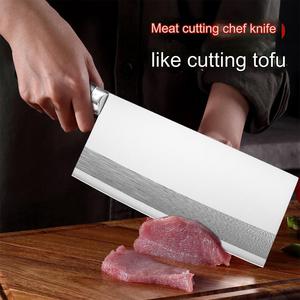 Cuchillos de cocina profesionales Cuchillo de chef de acero inoxidable 9cr con mango de madera Fabricante en China No <span class=keywords><strong>se</strong></span> <span class=keywords><strong>necesita</strong></span> afilado - Product Image 3