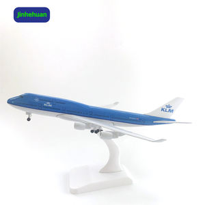 هولندا B747 الطائرة مقياس 20 طائرة جوية صغيرة لجمع نماذج تزيين هدية الحرف اليدوية المعدنية - Product Image 1