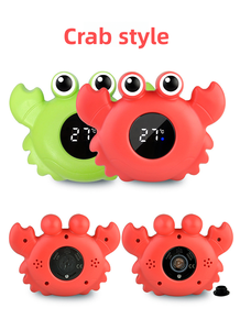 IP67 không thấm nước kỹ thuật số LED hiển thị nhiệt kế OEM vật liệu nhựa bé phòng tắm nhiệt độ nước phòng dụng cụ đo lường - Product Image 4