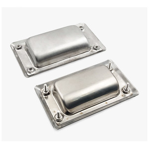 Stainless Steel Concealed Handle 50 Mm Minimalist Design For Storage And Closet Durable Furniture <b>Hardware</b> - Product Image 1