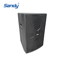 Sandy Audio, enceinte subwoofer de 15 pouces, enceinte professionnelle pour scène extérieure, haut-parleur de 15 pouces pour concert