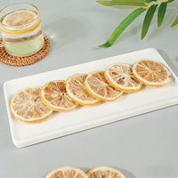 Gefreeze-droogde citroen fruitthee schijfjes, pittige citrus smaak, rijk aan vitamine C, cafeïnevrije fruitinfusie, aangepast etiket