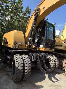 Venta caliente usada Caterpillar CAT M315D2 excavadora de ruedas precio más bajo buena calidad máquina hidráulica para la venta Shanghai - Product Image 3