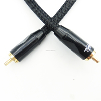 Client 2 connecteur rca mâle japon av hd voiture jeu vidéo audio rca câble séparateur haute qualité câbles rca mâle à mâle