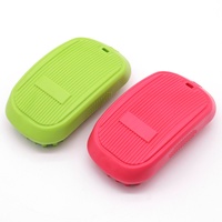 Brosse de massage et de toilettage pour animaux de compagnie (chats et chiens) en caoutchouc durable, avec écran amovible pour l'élimination des poils, pour le bain et la douche – Prix usine, en stock