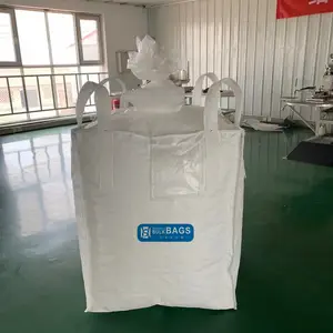 HESHENG China Factory Double Liner Fbic Pp Woven Bulk 1 Ton Container Bags Big Jumbo Bag For Asphalt Bitumen
