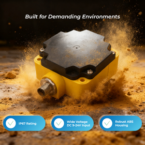 FineJoin D2480B Lettore UHF RFID Industriale IP67 impermeabile 860 960MHz ISO18000 6C RS485 per Logistica - Product Image 4