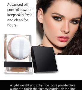 2025 Etiqueta privada al por mayor Cosméticos veganos Maquillaje facial Control de aceite Colores marrones mate Ajuste translúcido <span class=keywords><strong>Polvo</strong></span> Suelto - Product Image 5