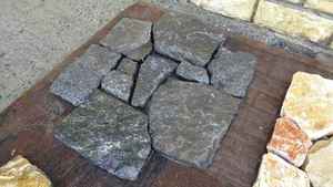 Pavés en <span class=keywords><strong>pierre</strong></span> de quartzite à emboîtement en maille faciles à installer pour allée, revêtement mural en maille décoratif pour l'extérieur de la maison - Product Image 5