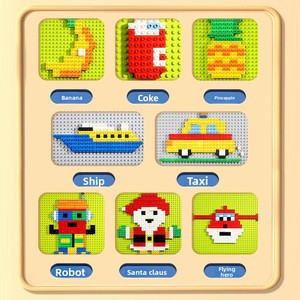 Compatible avec la <span class=keywords><strong>plaque</strong></span> <span class=keywords><strong>de</strong></span> base pour grandes particules 32x32, mur <span class=keywords><strong>de</strong></span> blocs <span class=keywords><strong>de</strong></span> construction mural universel en plastique ABS 14 - Product Image 4