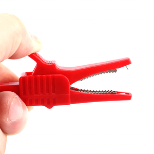 厂家直销带2米4毫米香蕉插座<span class=keywords><strong>m</strong></span>小电池夹鳄鱼鳄鱼夹 - Product Image 3