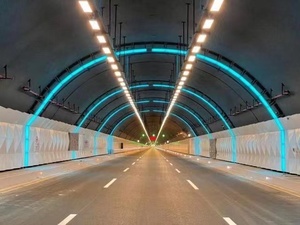 ไฟอุโมงค์ทางหลวงที่มีอยู่แล้วระบบตรวจจับความสว่างลดแสงอัจฉริยะควบคุมระยะไกลด้วยระบบตรวจสอบวิดีโออุโมงค์ระบบคลาวด์ - Product Image 4