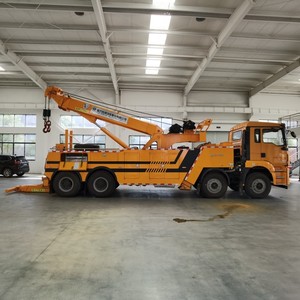 Camion de dépannage lourd SHACMAN 8x4 30 tonnes avec grue hydraulique rotative à 360 degrés pour le sauvetage en cas d'accident - Product Image 5
