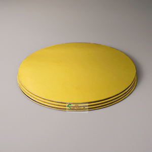 <span class=keywords><strong>Sunshie</strong></span> Usine Personnalisé Or Pétoncle Carton Bord Coupé Fête d'Anniversaire Dessert Gâteau Tourner Table Gâteau Base Planche - Product Image 2