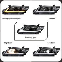 Feux de voiture LED 35W 12V 2009-2011 avec 5500 Lumens 6500K, clignotants et blocs optiques, garantie 1 an
