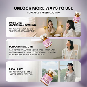 Сыворотка-бустер NAD+ для лица под собственной торговой маркой, с гиалуроновой кислотой и коллагеновыми пептидами, для ухода за кожей - Product Image 5