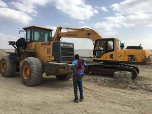 Excavatrice sur chenilles Shantui 220LC d'origine de 22 tonnes, avec moteur et composants principaux - Product Image 4