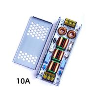 Filtre EMI CA 6A 10A 110V 220V, Suppresseur de surtension et protection contre les éclairs à 4 étapes, Purificateur de courant pour amplificateur audio et protection EMC