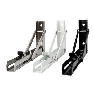 मोटा स्टेनलेस स्टील द्विली त्रिभुज ब्रैकेट शेल्फ ब्रैकेट दीवार रैक समर्थन रैक हार्डवेयर - Product Image 5