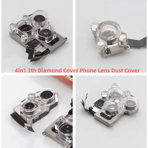 YCS Mr Yang 3a Generazione Diamond Cover - Protezione Antipolvere per Lenti Fotocamera iPhone 6-17 Pro <span class=keywords><strong>Max</strong></span> - Accessori Protettivi per Fotocamera - Product Image 4