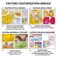 Lot de pinces à cheveux personnalisées faites à la main en forme de lapin de Pâques, mignonnes, avec ruban, accessoires pour cheveux d'animaux de dessin animé pour enfants et filles, directement de l'usine