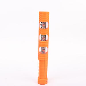 ハンドル2200mAhタイプC充電式LED道路安全警告バトンライトトップLED防水交通ポータブル警告バトン - Product Image 3