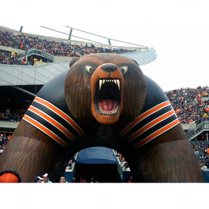 <span class=keywords><strong>Vikings</strong></span> kaplan maskot Hornet kurt ayılar kartal spor tünel çadır korsan kask panter kiralama Bulldog futbol şişme tünel - Product Image 3