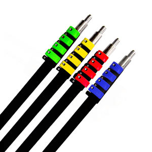 Xinxing poteaux télescopiques <span class=keywords><strong>en</strong></span> métal jetables tige de nettoyage <span class=keywords><strong>en</strong></span> aluminium anodisation nettoyeur de vitres système de nettoyage de vitres de poteau alimenté <span class=keywords><strong>en</strong></span> eau - Product Image 2