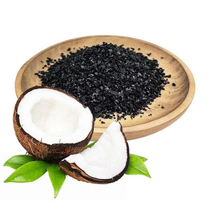 Vỏ dừa than hoạt tính hóa chất hấp thụ hạt vỏ hạt than hoạt tính để lọc nước - Product Image 1